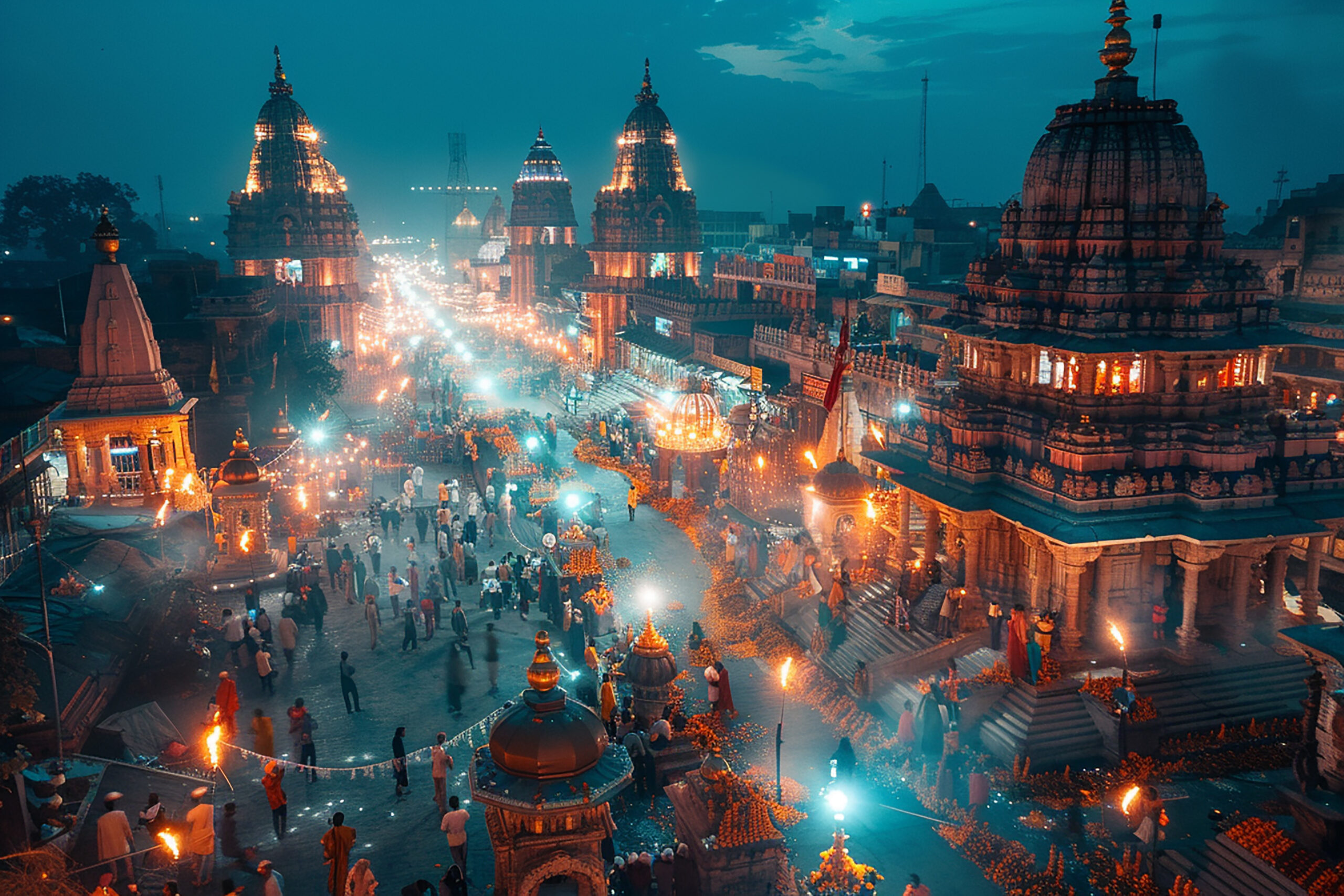 cinematic-wideangle-shot-ancient-ayodhya-vibrant-detailed-celebrating-with-festive-lights
